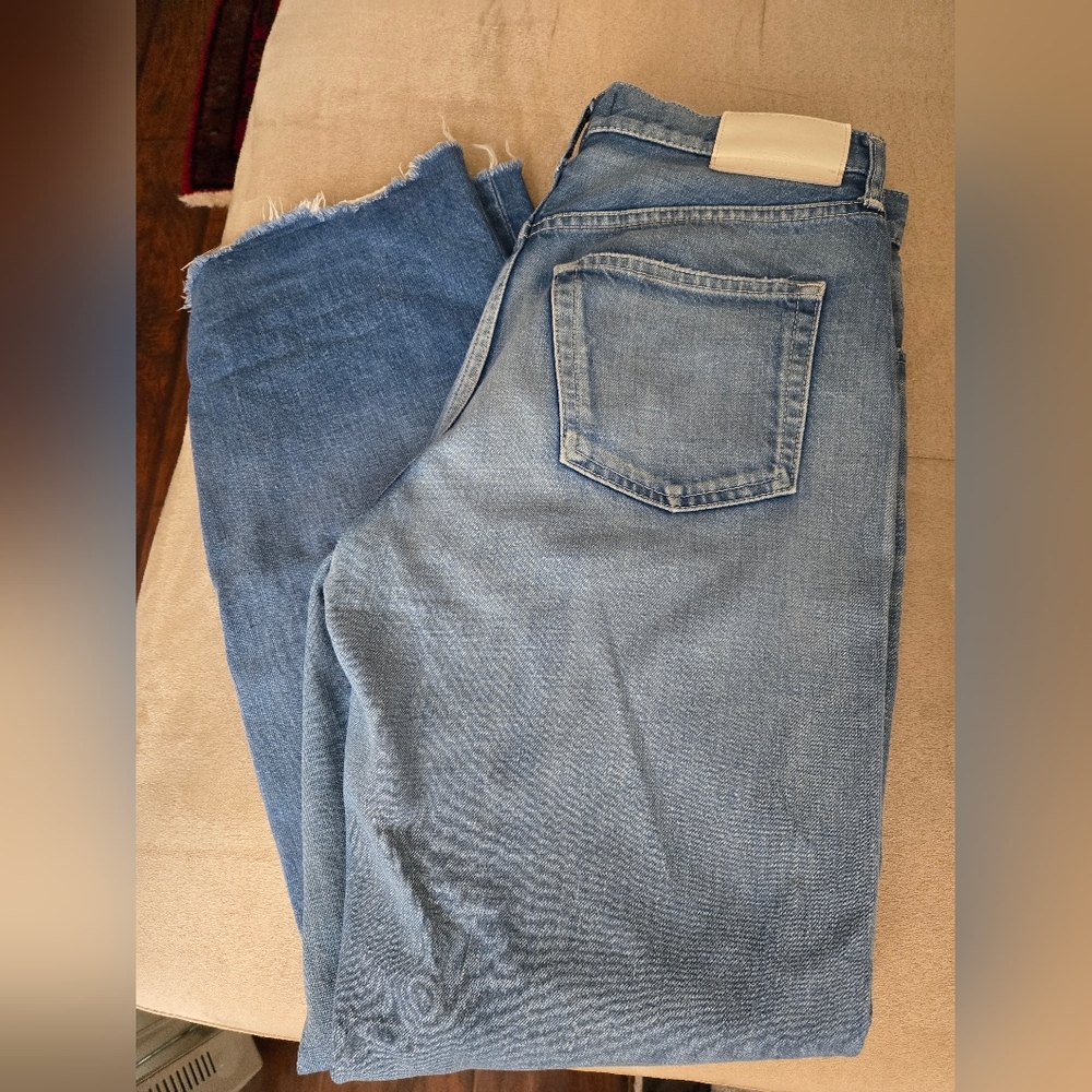 Moussy Vintage Light Blue Straight Leg Jeans (29)